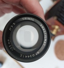 Trinol Anastigmat 105mm f3.5 Stewartry Lens L39 Leica FIT.