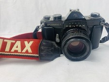 Pentax Spotmatic F  35mm SLR Film Camera  Takumar lens Needs New Battery