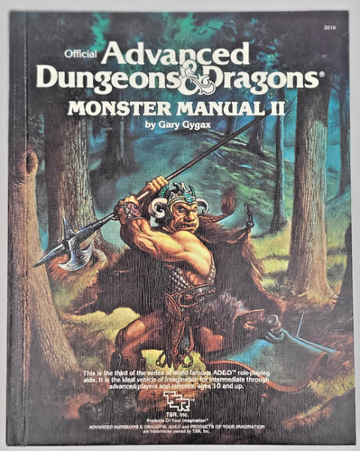 Monster manual dungeons - monster, ii.