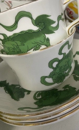 Wedgwood chinese tigers green - wedgwood,
