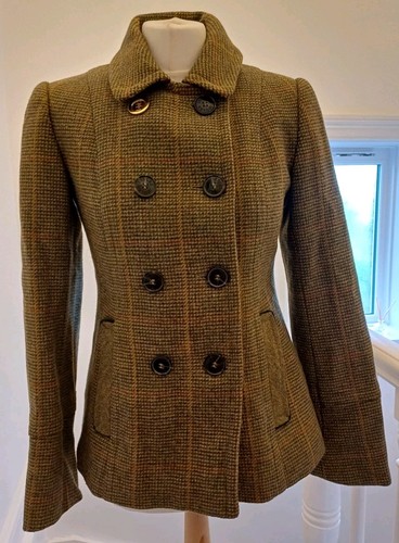 Joules bramble2 tweed coat - tweed,