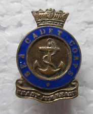 Vintage Sea Cadet Corps Enamel