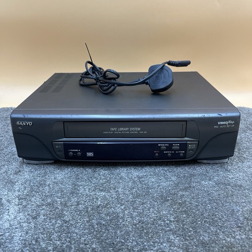 Sanyo vhr 287e vhs vcr - vhr‑287e, video