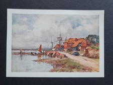 Antique 1907 print - Bosham -