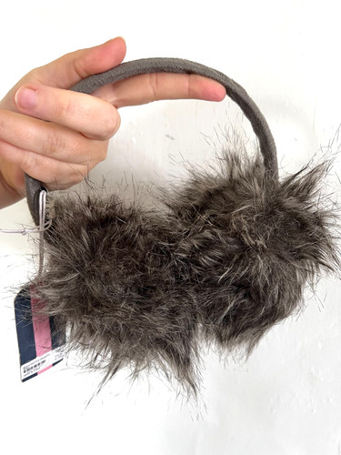 Jack wills grey faux fur - wills,