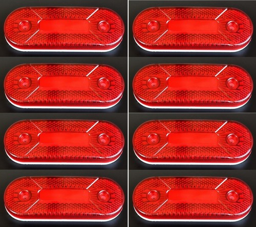 Red rear side position - red, neon