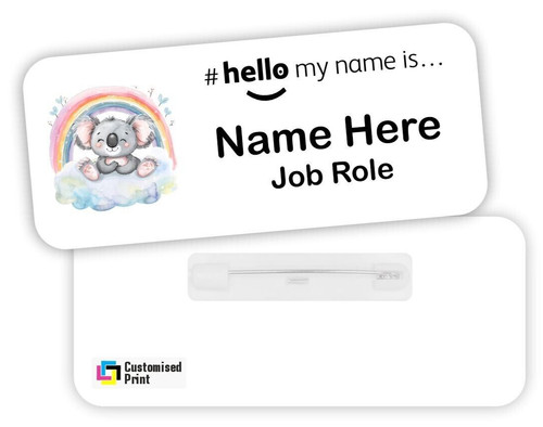 Hello name badge - name, is