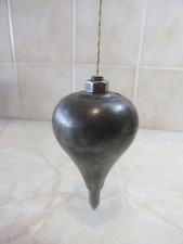 Vintage steel plumb bob 4"