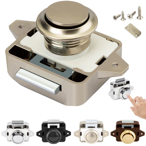 30pcs push button catch lock - push,