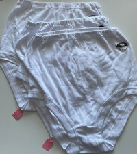 White 100% cotton briefs 14 - 16 WX knickers pants vintage ladies Pack of 3