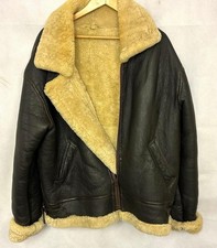 Vintage sheepskin flying jacket Size 48 Chest