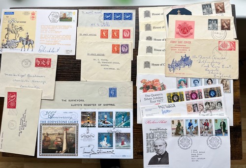 Mixed fdcs coronation - gb,