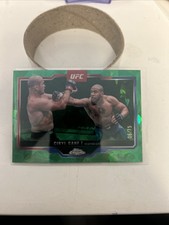 Topps Sapphire UFC 2025 Ciryl Gane Green /75 Numbered Card