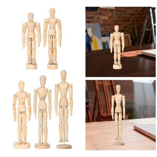 Artists wooden manikin - wooden,