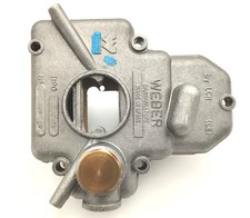 Genuine Weber 48DCO 2SP top cover including float