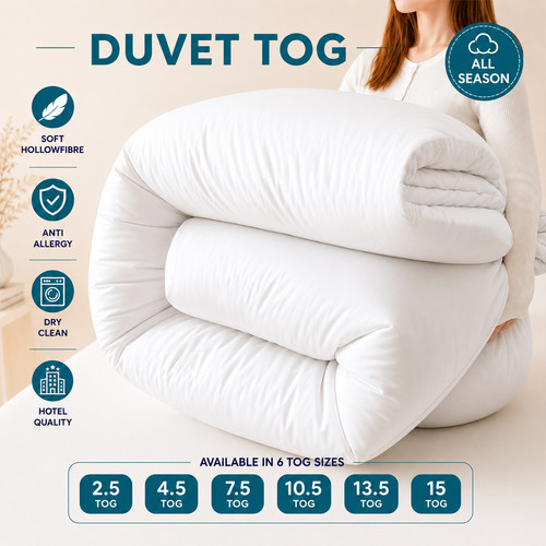 Quilt tog hotel quality duvets - hotel,