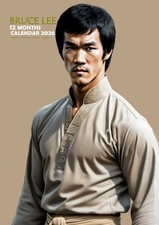 Bruce Lee A3 2026 Calendar