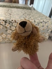 Jellycat rare Dog Finger Puppet
