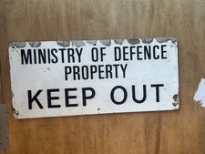 Ministry Of Defence Sign 
