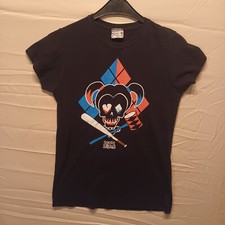 Womens T Shirt Black Large Graphic Harley Quinn Suicide Squad Ladies