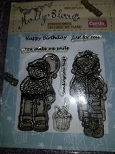 Molly blooms  clear stamp set