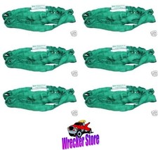 Qty 6, 4' LONG, GREEN ROUND