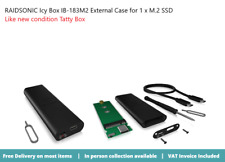 RAIDSONIC Icy Box IB-183M2 External USB case for 1 x M.2 SSD IB-183WP-C31