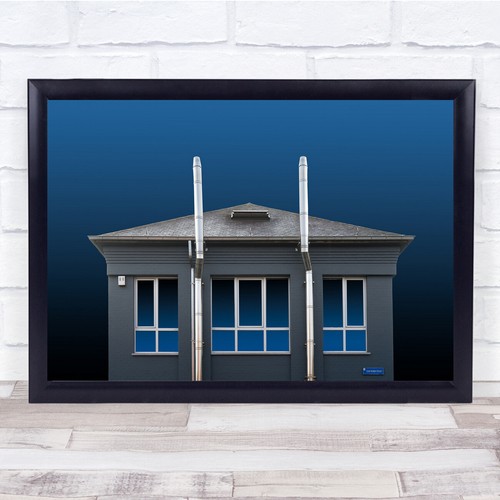 Dual exhaust blue house - exhaust,