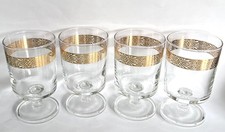 Set of 4 vintage French wine