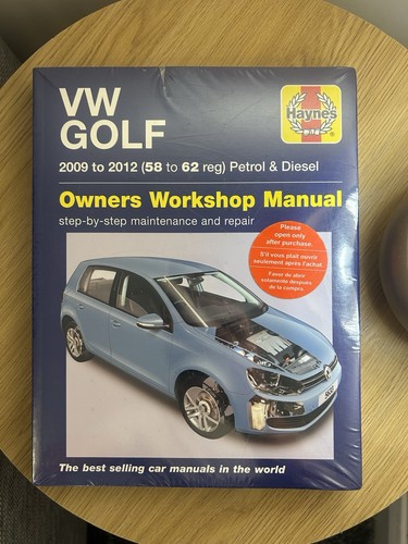 Haynes golf 2009 2012 58 - vw,