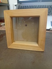 Light Brown Wooden Square Deep