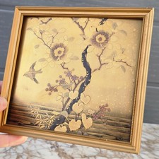 Antique Japanese Lacquer Panel