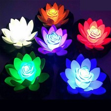 Battery rgb led flower light - battery,