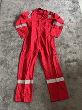 Dickies WD2279 Lightweight Cotton Boilersuit Coverall Large Reflective Red
