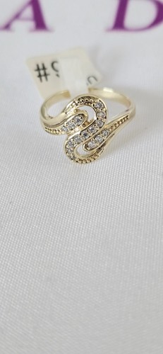 Stunning 14k gold plated ring - 14k, gold-plated