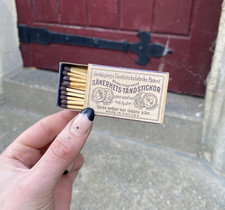 Vintage Swedish Matchbox with