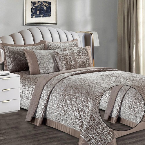Luxury piece quilted crushed - luxury,