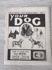 Your Dog – Ditchfield’s Little Wonder Book No. 5 Vintage 1940s/50s Pet Care Book