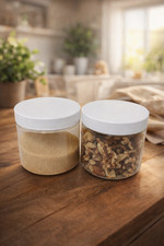 200ml Clear Plastic Jars with