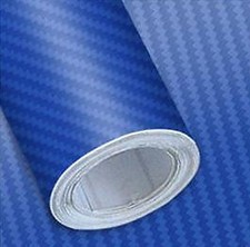 Blue CARBON FIBRE Effect Boot