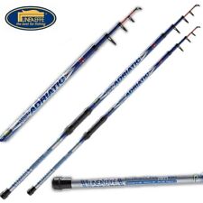 2 x 12ft Telescopic Adriatic Travel Beachcaster Sea Beach Saltwater Fishing Rods