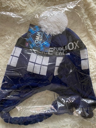 Doctor who tardis - who, knitted
