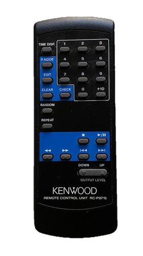 Kenwood p0715 remote - kenwood,