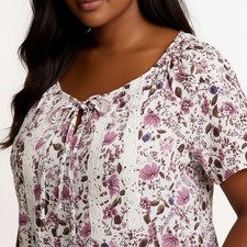 TORRID Crinkle Gauze Flutter