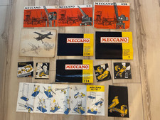 Vintage Meccano Instructions Various