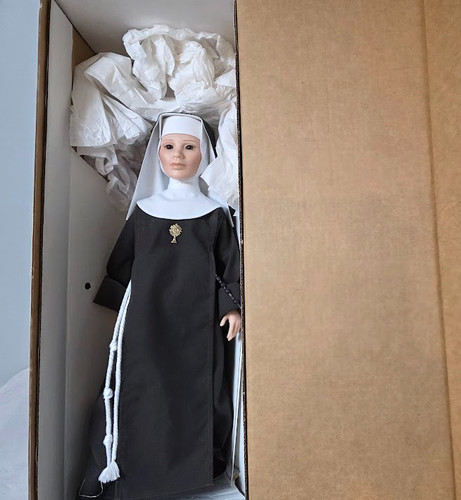 Blessing nun doll franciscan - doll,