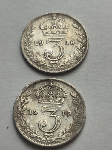 Two 1919 king george - two, v