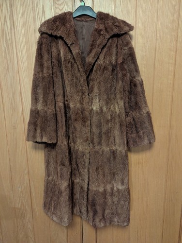 Vintage mink fur woman swing - fur,