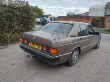 MERCEDES 190 (201 series) 1989 Front Door W/ MOULDING LARGE 89- 1982-1994