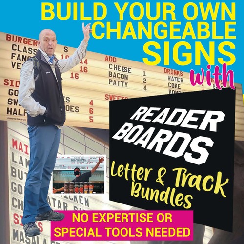 Lpm15 retro changeable sign - lpm15,